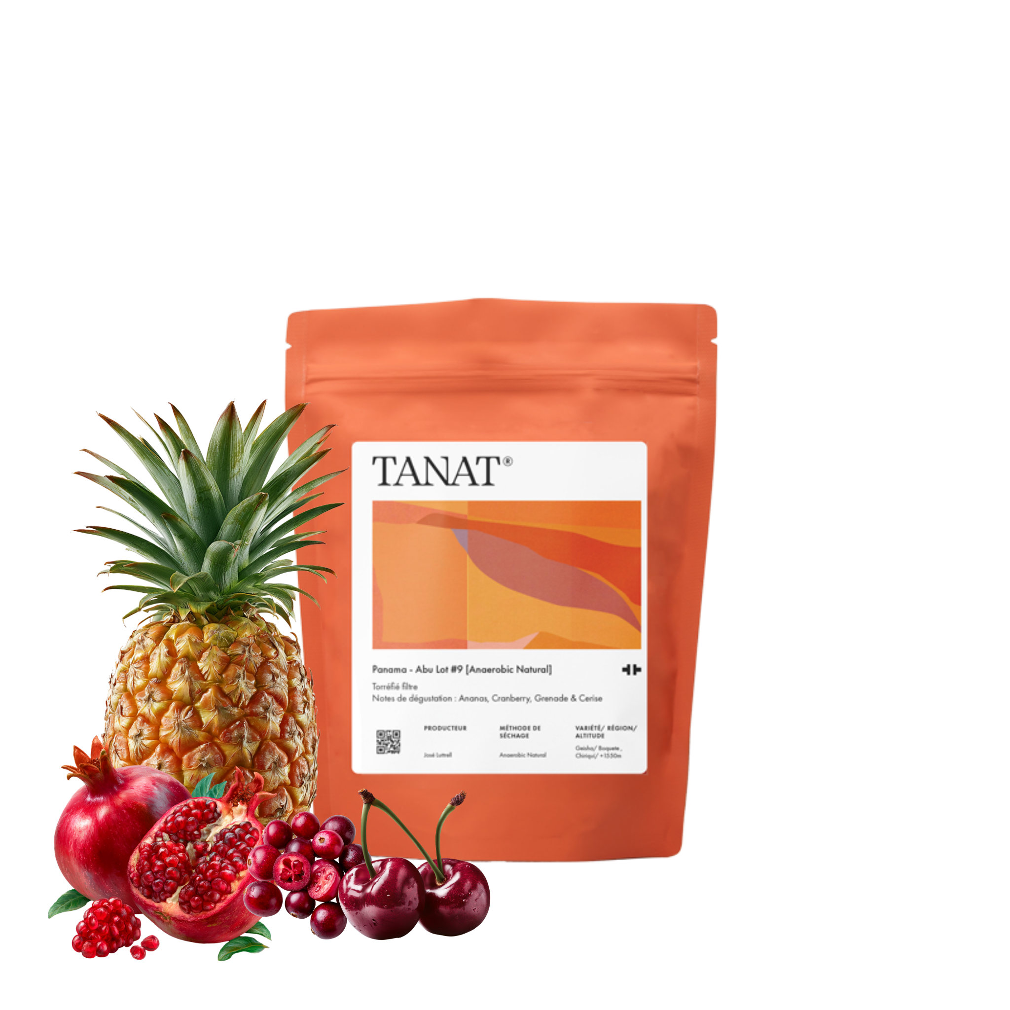 Panama, Abu Lot #9 - Gesha, Anaerobic Natural 100g