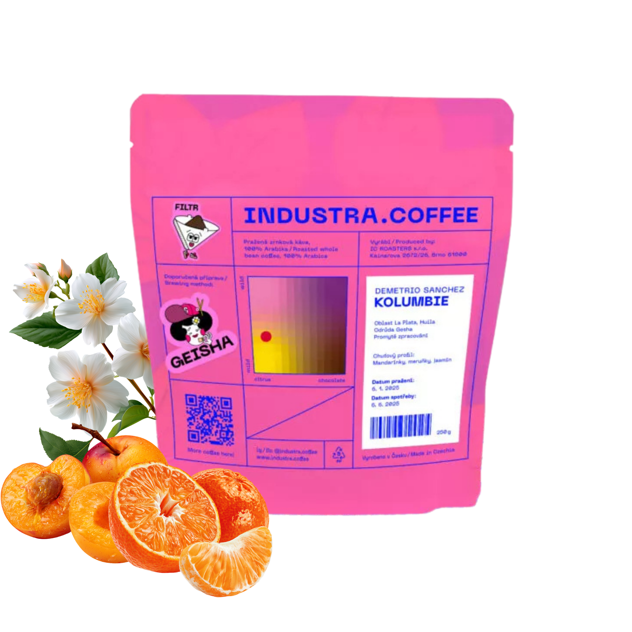 Colombia, DEMETRIO SÁNCHEZ - Geisha - 250g